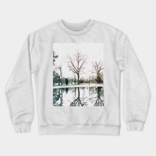 Winter Takes a Toll Crewneck Sweatshirt by cannibaljp